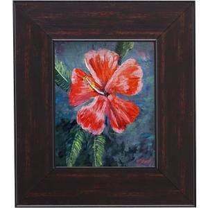 DIY Wood Plein Air Frame for Canvas 9x12, 3.1" Wide Antique Canvas Floater Frames, Vintage Canvas Floating Frame, Ornate Picture Frames(9"x12", Black Walnut)