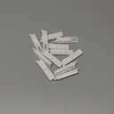 Jetec 12 Pieces Tilt Latch Pairs White Plastic Construction Snap-in Latch Pairs Spring Loaded Sliding Window Tilt Latch for Home Window Accessories