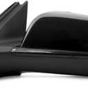 For Chevy Malibu 2013 2014 2015 Door Mirror Driver Side | Power Glass | Heated | With Turn Signal Light | Non-Folding | Textured Black | Replacement For GM1320487 | 22860542, 22860562