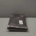 NICETOWN High End Thermal Curtains, Full Blackout Curtains 84 inches Long for Dining Room, Soundproof Window Treatment Drapes for Hall Room, Brown, 42 inches Wide Per Panel, Set of 2 Panels