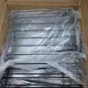 Hongtamoy 2 Packs Wall Mounted Pot Lid Rack Organizer, Hanging Pot and Pan Lid Organizer for Kitchen with 10 Upgrade Hooks, Pot Lid Holder for Cookware,Pans,Utensils Organization, Black