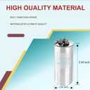 CAP050350440rsp CAP050350440CS 35+5 µF/MFD 370/440V AC Round Dual Run Capacitor – Universal Replacement for HVAC A/C Compressor and Fan Motor