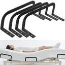 KOXHERO Mattress Retainer Bar Bracket Holder 4Pcs - Keeps Mattress from Sliding on Platform, Adjustable & RV Beds