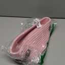 ABenkle Small Storage Basket, Mini Cotton Rope Storage Bin, Cute Tiny Shelf Baskets, Boho Decorative Toy Organizer for Nursery, Spa, Empty Gift Basket - XS, Pink