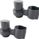 Vacuum Storage Rack Attachments Compatible for Shark Rocket Tool Clip HV300 HV301 HV320 HV322 HV380 HV381 HV382 HV345 HZ2002 HZ251 IC160 ZS350 ZS351 ZS352 Part No.392FFJH380 (2 Pack)