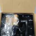 Kwikset Balboa Interior Privacy Door Handle with Lock, Door Lever For Bathroom and Bedroom, Matte Black Reversible Keyless Turn Lock