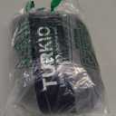 Extra Long Black Boho Shower Curtain 96 Inch Black Tufted Chevron Striped Fabric Shower Curtains for Bathroom Modern Shabby Chic Waterproof Cloth Shower Curtain Set with Hooks