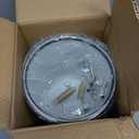 Pukomc Smart Sensor Wastebasket, Convenient and Hygienic Easy to Use, Technology Sensor Waterproof Wastebasket Plastic Trash Can for Kitchen, Bathroom, Bedroom, Living Room, Office and Outdoor (1 Pack, white)