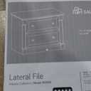 Sauder Palladia File Cabinet with 2 Drawers, Safety Mechanism, Lateral File Cabinet - Select Cherry Finish 22"D x 36.81"W x 29.61"H