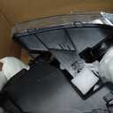 munirater 1 Pair Black Halogen Driver and Passenger Side Headlights Replacement for G-rand Chero-kee 2011-2013 / Replacement for Com-pass 2011-2017