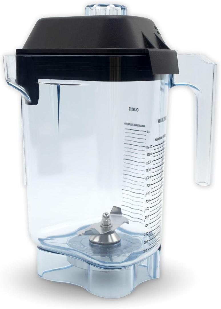 Blender Pitcher 48oz, Replacement for Vitamix Advance Quiet One VM0145 VM0100A 16016 15978 36019 Commercial BarBoss Advance Touch&Go Advance and Drink Machine Advance