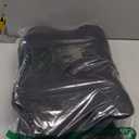 DONAMA Cervical Pillow for Neck and Shoulder Pain Relief, Cooling Contour Memory Foam Pillow, Dual-Height Ergonomic Neck Support Pillow for Side Back Stomach Sleepers with Removable Pillowcase (All Black)