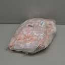 Kinlop 6 Pcs Checkered Bath Towels Set Coral Washcloth Soft Fleece Quick Dry Patterned Hand Towel for Bathroom Back to School Gym Spa Beach Accessories(Pink,Checkered)