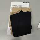 +MD 2 Pairs 20-30 mmHg Compression Socks for Women & Men, Knee High Open Toe Stockings, Graduated Support & Comfort Hose