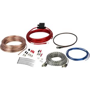 Scosche Install Centric ICAK10 True 10 Gauge Hybrid OFC High Current Amp/Subwoofer Wiring Kit | Complete 2-CH Car Amplifier Install Kit Twisted Pair Audio Cables, Speaker Wire, In-Line Fuse Holder