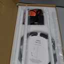 EDISHINE LED Corner Floor Lamp, Minimalist Dimmable Light with Remote, 57.5 Inches Tall Floor Lamps for Living Room, Bedroom, Home Office, 7 Color Temperature 2700-6000K (White)