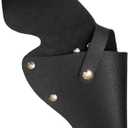 Revolver Holster, Concealed Leather Gun Cover, Quick Access Pistol Sheath for Toy Gun Revolver Pistol