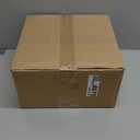 KIVY Concrete Fruit Bowl for Kitchen Counter - Large Decorative Pedestal Bowl for Home Decor - Modern Key Bowl for Entryway Table - White (Cream)