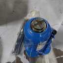 K Tool International XD63221 20 Ton Hydraulic Bottle Jack for Garages, Repair Shops, and DIY, 44,000 lbs. Capacity, Lift Range 9.6"-16.65", Heavy Duty Steel, Load-limiting/Bypass Valves, Blue