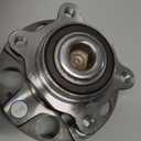 Pair 512256 Rear Wheel Bearing Hub Assembly Compatible with Acura CSX 2006-2011, for Honda Civic 2006-2011, 5 Lugs (OE Size)