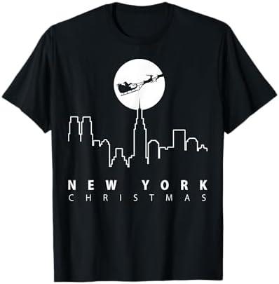 Christmas in New York City T-shirt T-Shirt 2 PCS Small