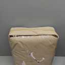 F&J Outdoors Patio Chair Covers, Beige + Coffee, 35"W x 39"D x 36"H, 2-Pack