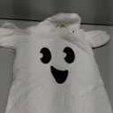 Infant Baby Boy Girl Halloween Outfit Ghost Costumes One Piece Hoodie Romper Bodysuit Cute Fall Winter Clothes Size 9-12M