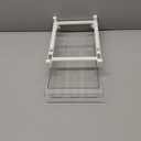 IVAILEX Egg Holder for Refrigerator, Fridge Egg Storage Tray, Clear Plastic Egg Drawer for Refrigerator, Space Saver Egg Storage Container & Organizer 11.8"L x 8"W x 2.5"H