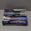 Cawiew 4 Pack Light up Sword Saber with FX Sound (on-Off Control) and Full Retractable Handle, 4 Colors LED Glow in The Dark Toy for Kids Adult