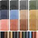 TaoBary 24 Pcs A5 PU Leather Journals Bulk Colorful Tree Lined Journal Notebook Soft PU Leather Cover Ruled Writing Notebook for Writing Office School Business (Mixed Colors)