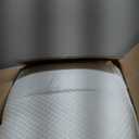 Wedge Headboard Pillow for Bed, Twin Dorm Headboard Pillow Support for Sitting Up, Reading, Relaxing, Bolster Pillow with Removable Washable Cover, White