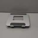 Laptop Stand for Desk, Adjustable Laptop Riser, Metal Foldable Computer Stand Holder Portable Notebook Mount, Ventilated Cooling Printer Stand Compatible with 10-15.6” Laptops