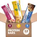Quest Nutrition Fruit Flavored Variety Pack Protein Bars, High Protein, Low Carb, Gluten Free, Keto Friendly, 12 Count, Best By 07/25/2026