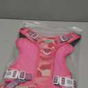 AUROTH Tactical Dog Harness for Dogs No Pull Adjustable Pet Harness Reflective K9 Working Training Easy Control Pet Vest Military Service Dog Harnesses (XL, Pink Camo) (XL(Neck:20-31",Chest:26-42"),75-135 lbs)