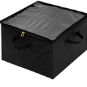 Shoe Storage Box with Divider Dustproof Shoe Storage Bins with Clear Lid and Handle Foldable Shoe Organizer Containers Easy to Assemble for Home Closet 20 inch x 16,5 inch x 12,5 inch. 2 Pcs