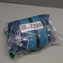 IDOMIK Warm Dog Coat with Harness, Waterproof Reflective Dog Jackets for Small Medium Large Dogs, Fleece High Collar Winter Jacket with Zipper, Pet Winter Snowsuit Clothes for Cold Weather,Blue S (S(Neck Girth:12.6"))