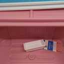Step2 2-in-1 Toy Box & Art Lid, Kids Toy Storage Bin & Organizer, Easel & Chest in One, Made of Durable Plastic, For Toddlers 2+ Years Old, Pink