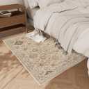 Machine Washable Boho Rugs for Entryway: Door Mat Indoor Entrance 2x3 Small Throw Rug Stain Resistant Non-Slip Low Pile Soft Carpet for Kitchen Front Door Indoor Entrance Entry Bedroom