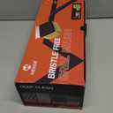 MEKER Grill Brush Bristle Free, Grill Cleaner Brush with 5 BBQ Replacement Head for Cast Iron, Stainless Steel Grates, Safe Grill Scraper Outdoor BBQ Grill,