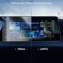 Matte Screen Protector for 2025 Nissan Kicks (SV, SR) Accessories Navigation Touchscreen Protector Film Tempered Glass HD Clear Anti-Glare 12.3''