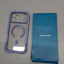 Diaclara Magnetic Designed for iPhone 17 Pro Max Case Full Body Bumper,[Compatible with MagSafe] Military Drop Proof Cover with Built-in Touch Sensitive Anti-Scratch Screen Protector, Blue