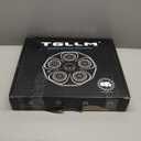 Music Boxing Machine, Interactive Punching Trainer with Boxing Gloves, Large Size Wall Mounted Electronic Boxing Target for Adult Kids, 9 Modes & 9 Speeds (Black)