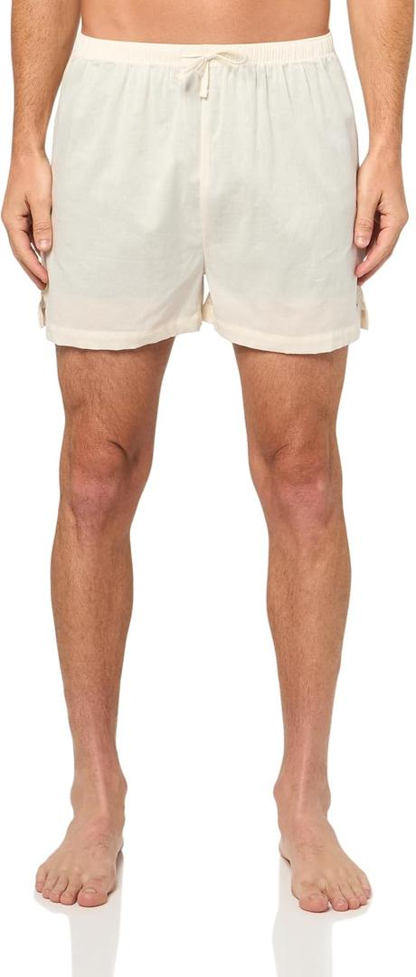 BOSS Women's Cotton Relaxed Beach Shorts