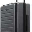 LEVEL8 Small Carry On Luggage with Front Pocket,20" Lightweight Suitcase, 21.46" x 14.57" x 9.45"