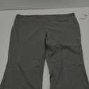 Jockey Women's Active Cotton Stretch Slim Flare Capri (3X, Charcoal)