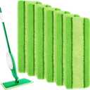 6 Pack Upgraded Spray Mop Refills for Libman Freedom Spray Mop, Washable Microfiber Spray Mop Replacement Head, 6 Count Reusable Mop Pads
