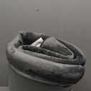 HOMBYS Memory Foam Baby Play Mat Extra Thick for Playpen, 61x61 Portable Octagon Playpen Mat for Kids, Toddler Crawling & Play, Super Soft Velvet with Non-Slip Backing Baby Playpen Mat(Dark Grey)