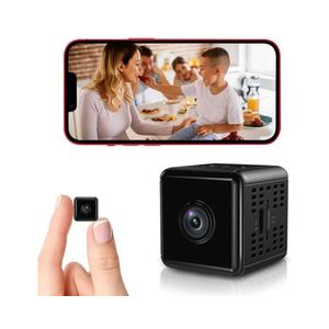 Smilephil Hidden Camera,1080P WiFi Spy Camera - with Night Vision & Motion Detection, Wireless Indoor Security Camera for Pet/Baby/Nanny, App Live Feed, Smallest Smart for Home Monitoring