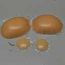 Niidor Adhesive Bra Strapless Ultra Sticky Invisible Push up Silicone Bra Multiple Colors Sizes Reusable for Backless Dress (Creme)