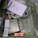 XL Enclosed Stainless Steel Litter Box with Lid Include Pedal Scoop